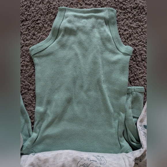 Onesies Dinosaur Print 2 Sets Of 3 - Picture 10 of 10